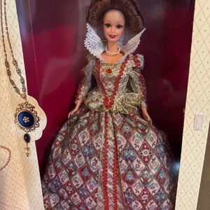 Barbie Elizabeth Queen Doll in Pink Packaging